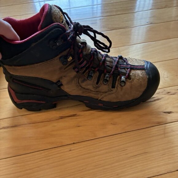 Keen Utility Men\'s Pittsburgh Steel Toe Waterproof Hiker Workshoe Brown Sz 9.5D main image 5